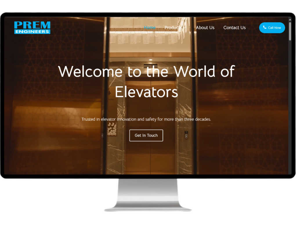 Elevator-website-desktop-mockup 1