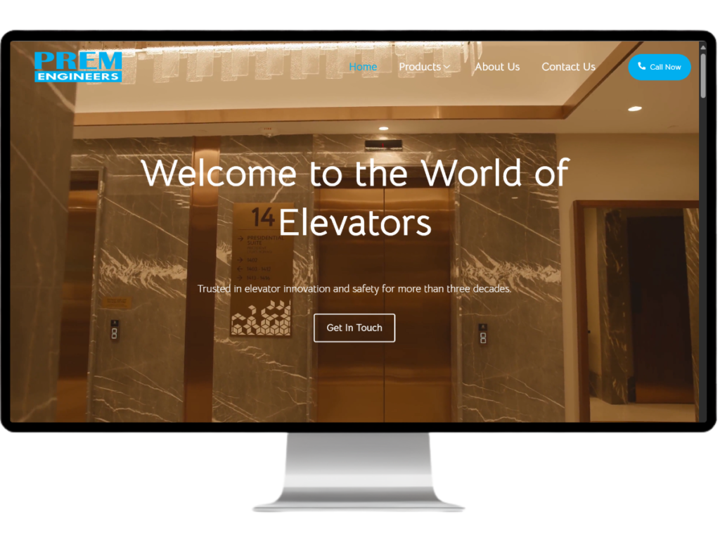 Elevator-website-desktop-mockup 2